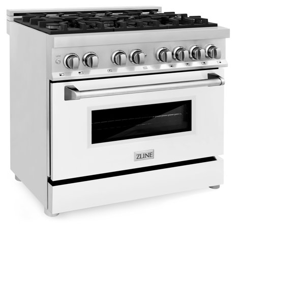 ZLINE Kitchen and Bath ZLINE 36" 4.6 cu. ft. Dual Fuel Range with Gas